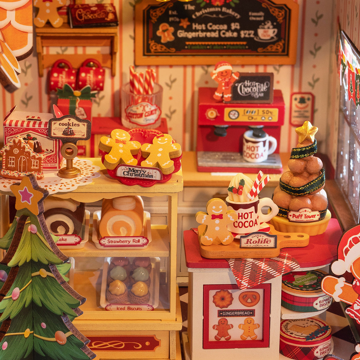 Rolife Gingerbread House DIY Miniature House DG176