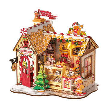 Rolife Gingerbread House DIY Miniature House DG176