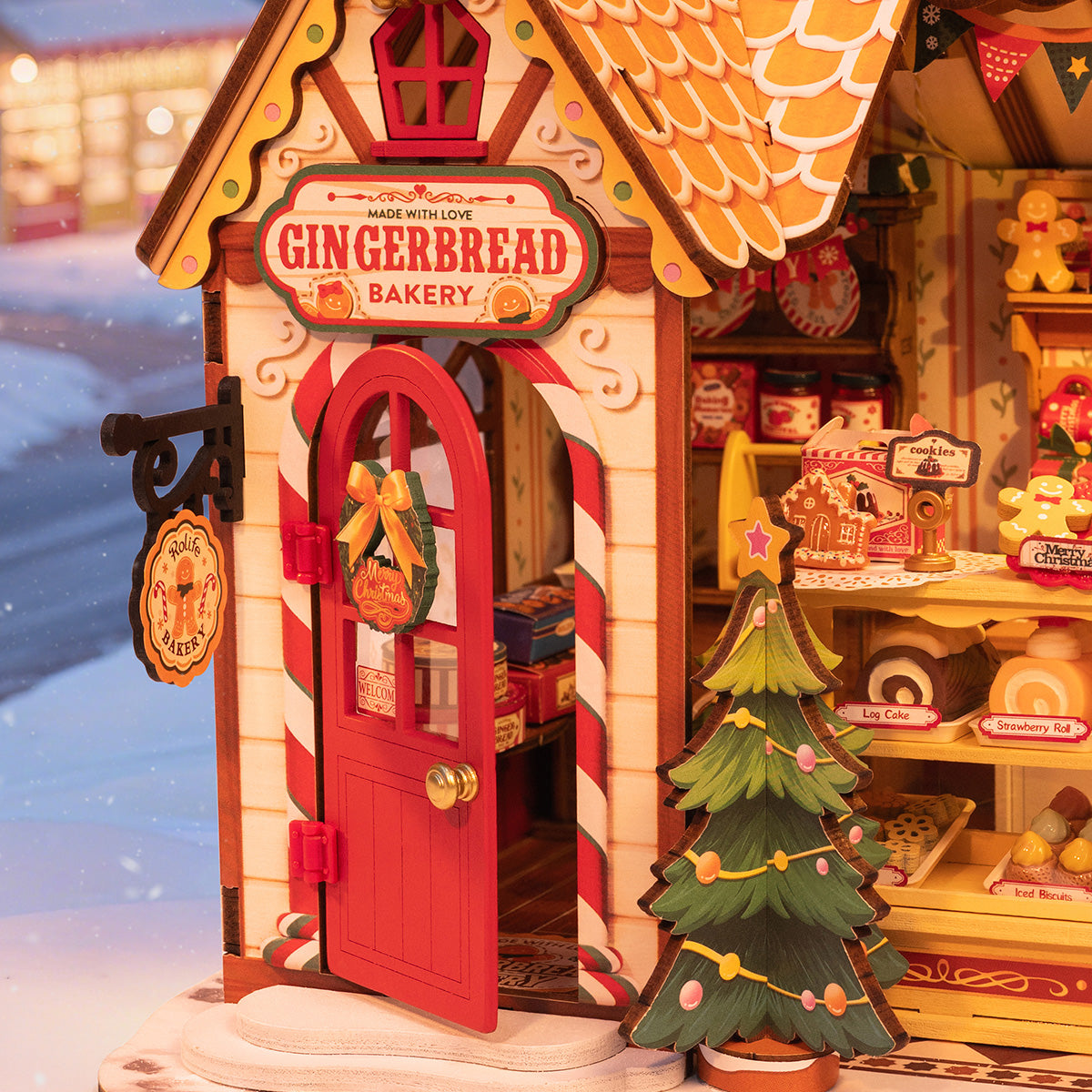 Rolife Gingerbread House DIY Miniature House DG176