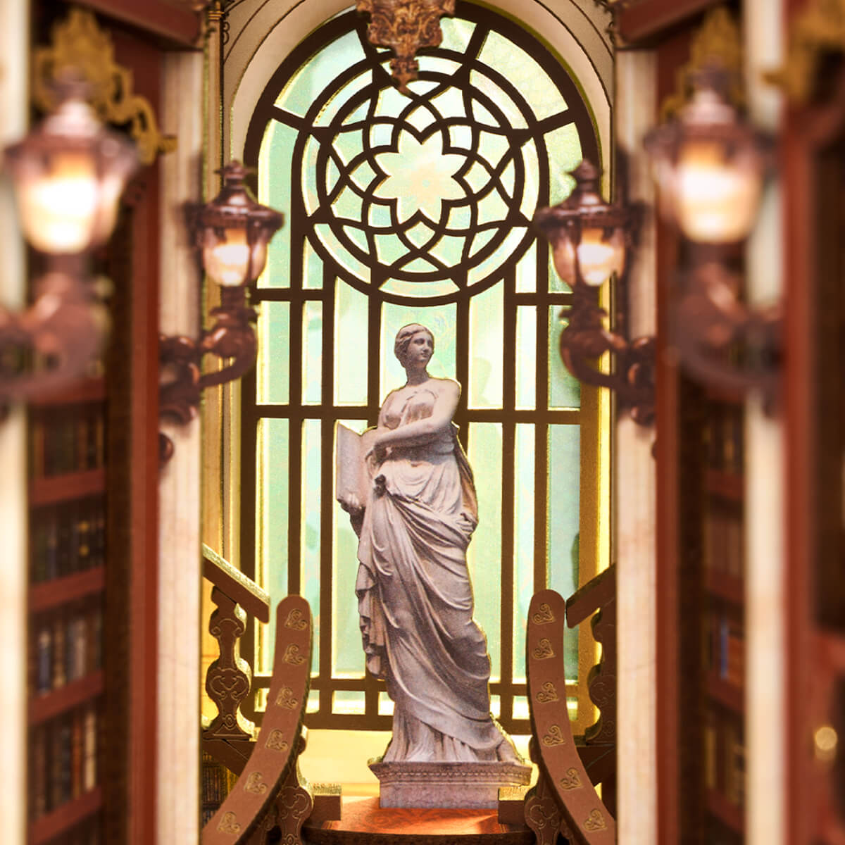 Rolife  Library of Wonders DIY Book Nook TGB16
