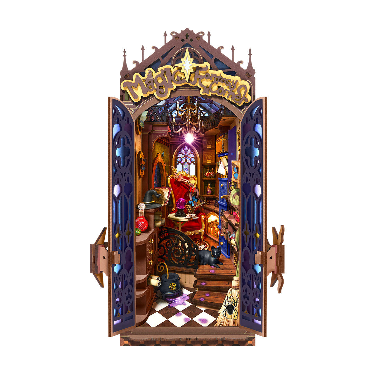 Rolife Magic Fantasy Corner DIY Book Nook Kit TGB14