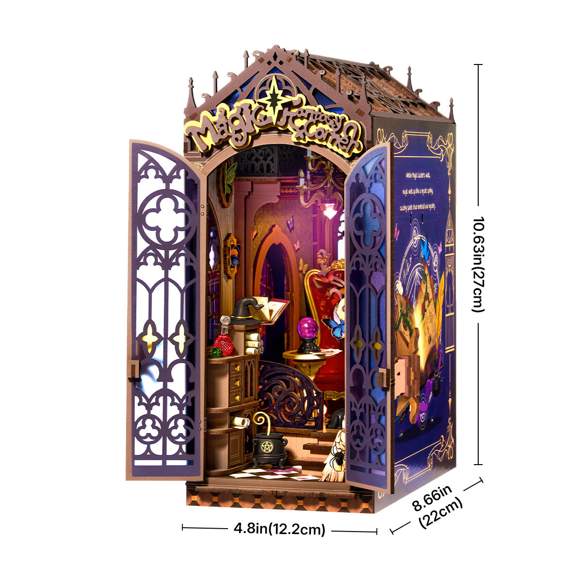 Rolife Magic Fantasy Corner DIY Book Nook Kit TGB14