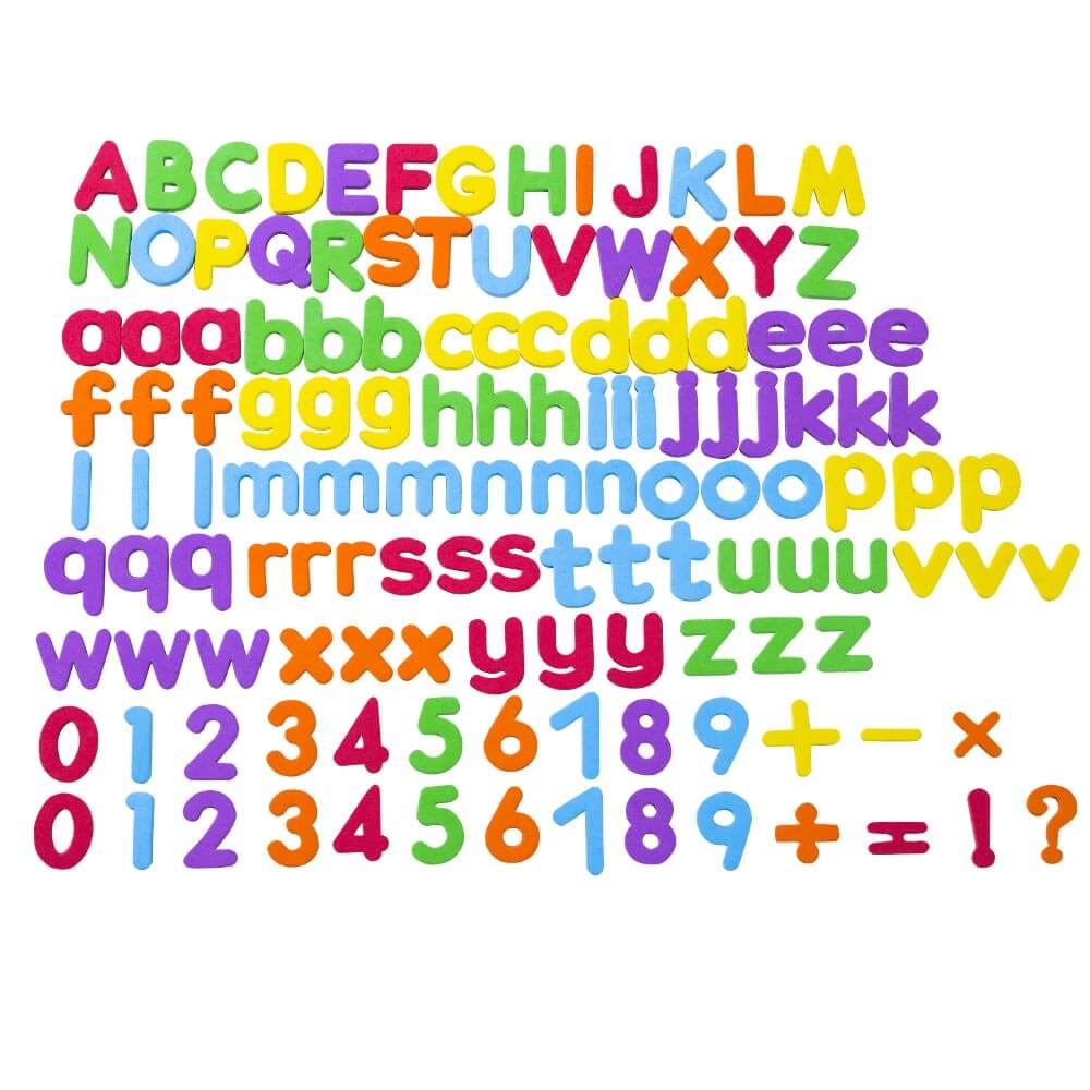 Magnetic Numbers and Letters - Magnets For Kids