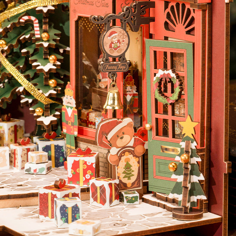 Rolife Christmas Street DIY Book Nook TGC06