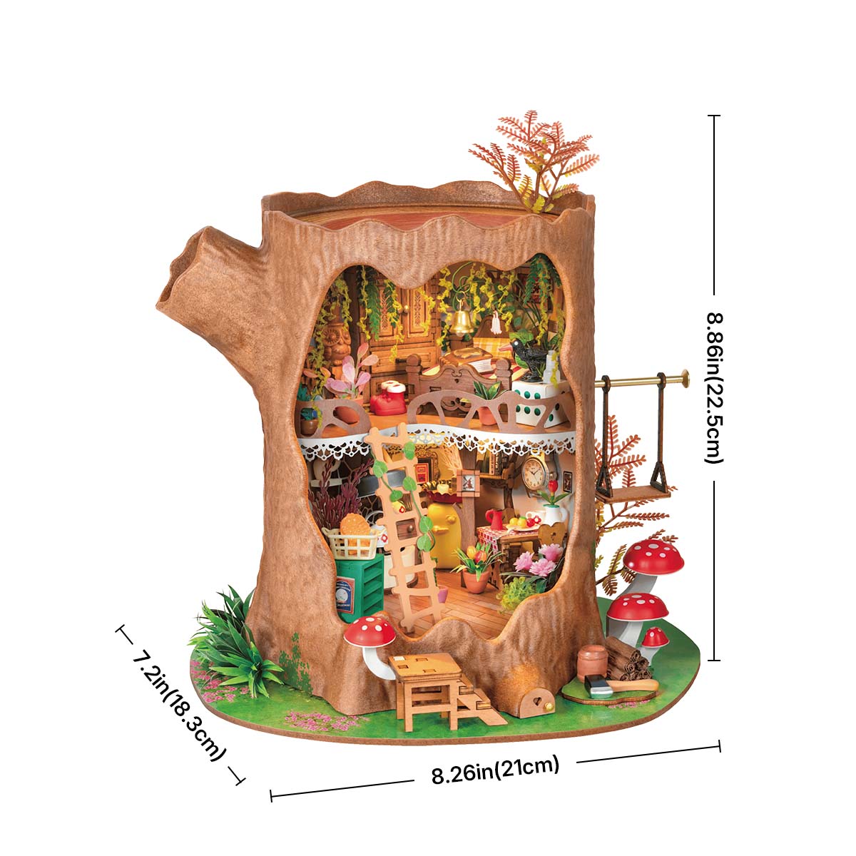 Rolife Fairytale Tree House DIY Miniature House DG179