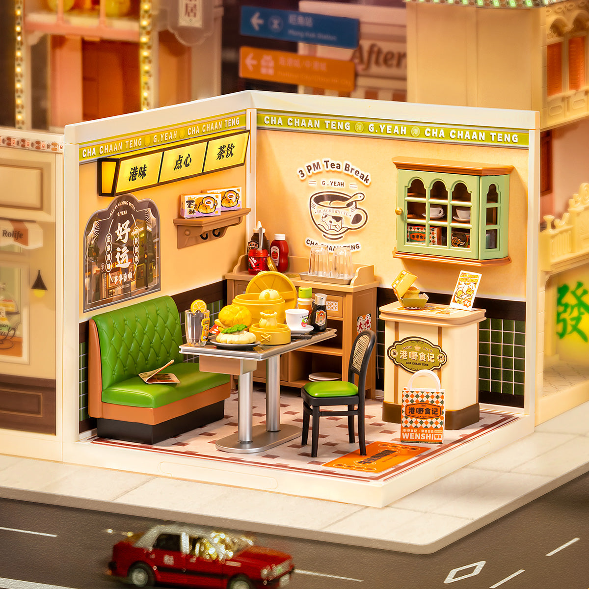 Rolife Hong Kong Bites Cafe DIY Miniature House DW021