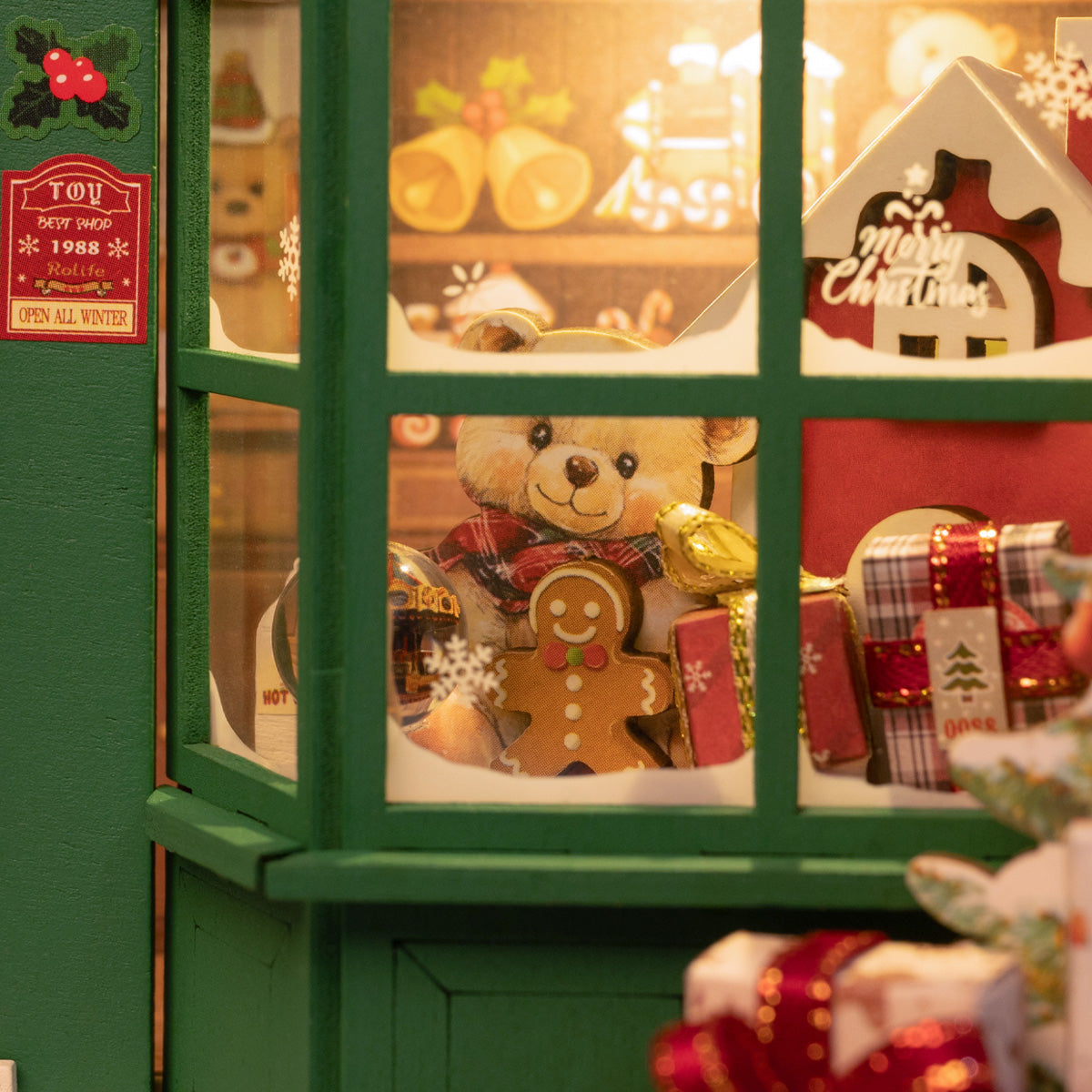 Rolife Santa's Toy Shop 3D Wooden Puzzle DP006