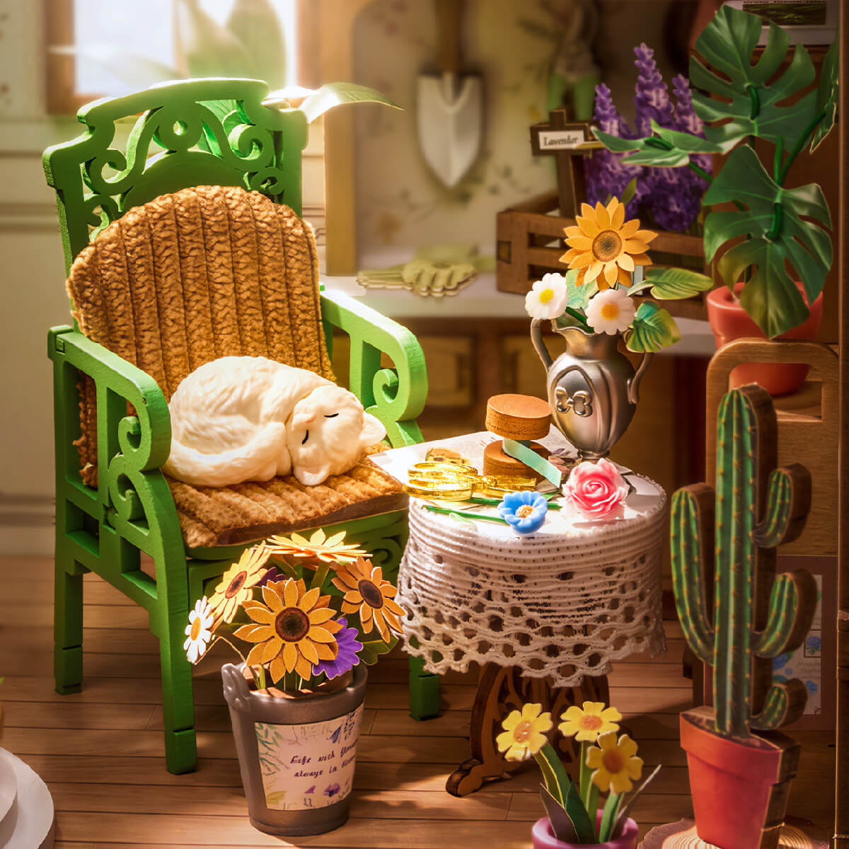 Rolife Secret Bloomy Nook DIY Book Nook TGE04