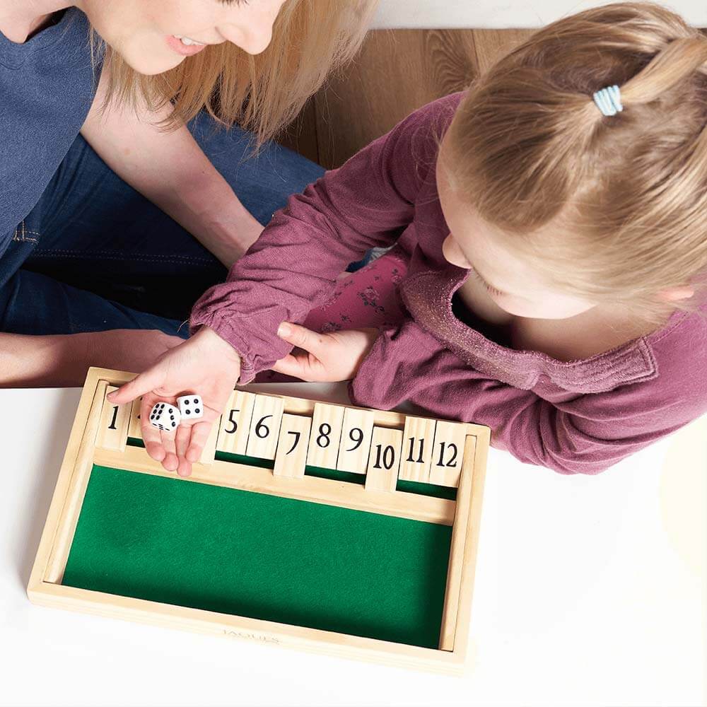 Shut The Box - 12 Numbers Family Game