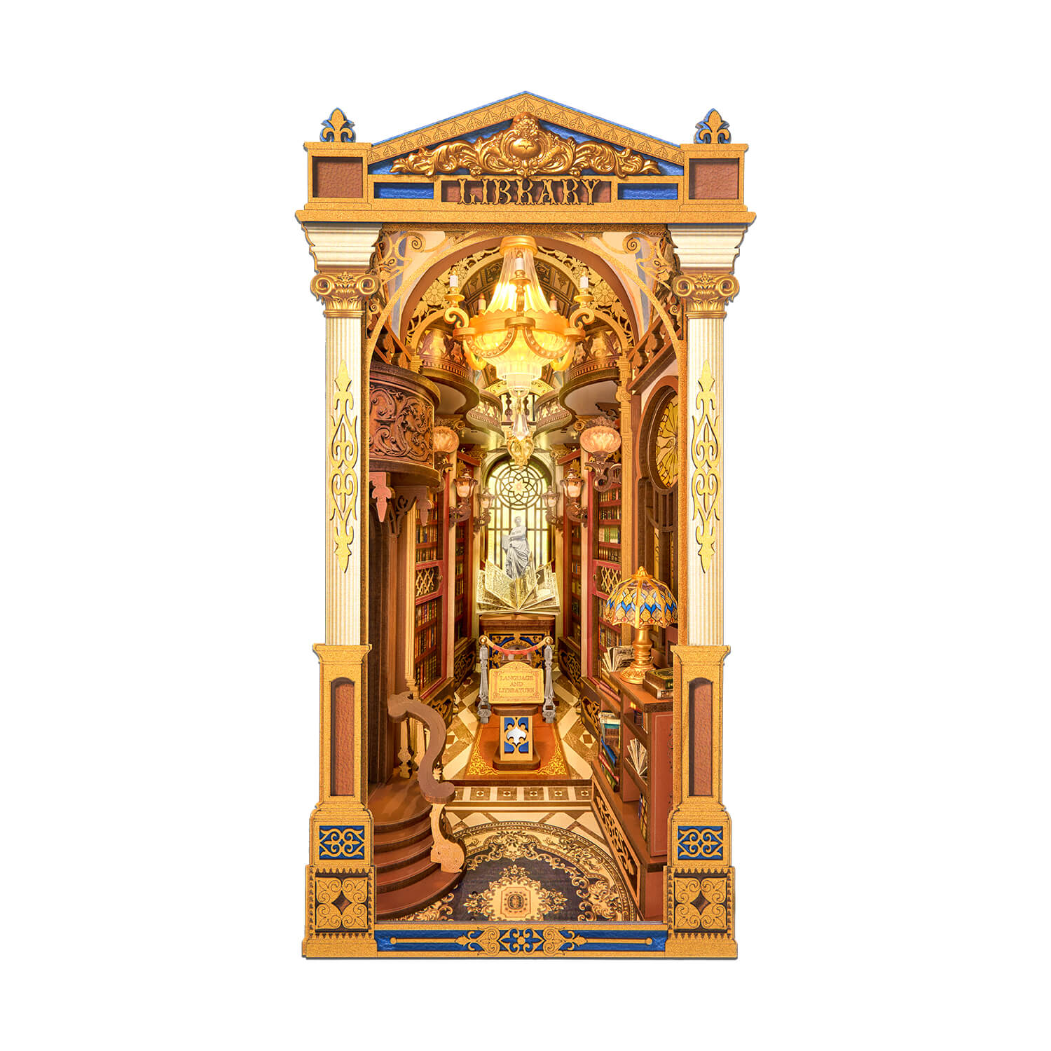 Rolife  Library of Wonders DIY Book Nook TGB16
