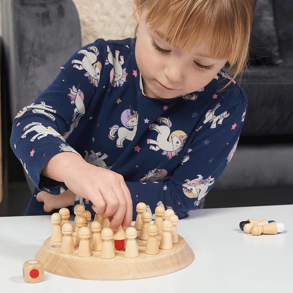 Wooden Memory Game