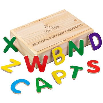 Wooden Alphabet Set - Magnetic Letters