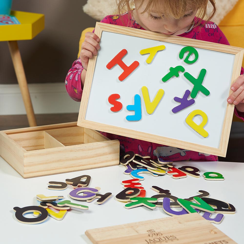 Wooden Alphabet Set - Magnetic Letters