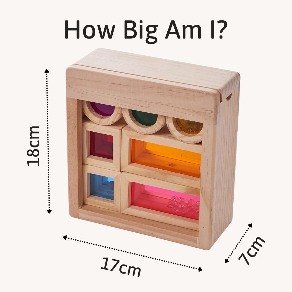 Wooden Baby Blocks - Sensory Toy