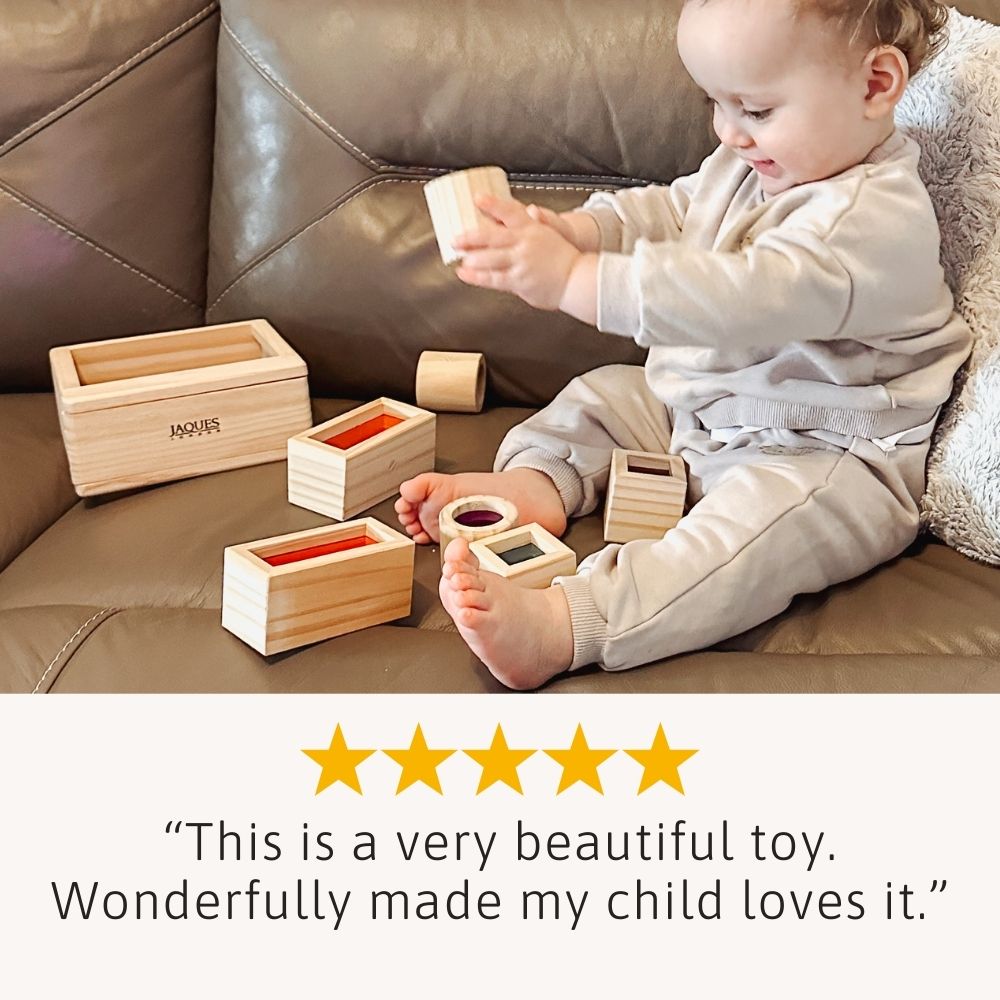 Wooden Baby Blocks - Sensory Toy