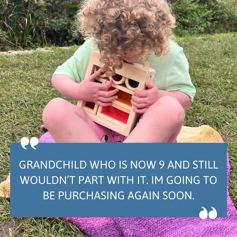 Wooden Baby Blocks - Sensory Toy
