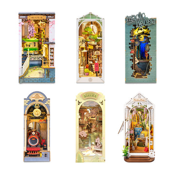 Rolife Stories in Books Series | Book Nook Kit (6 Sets)