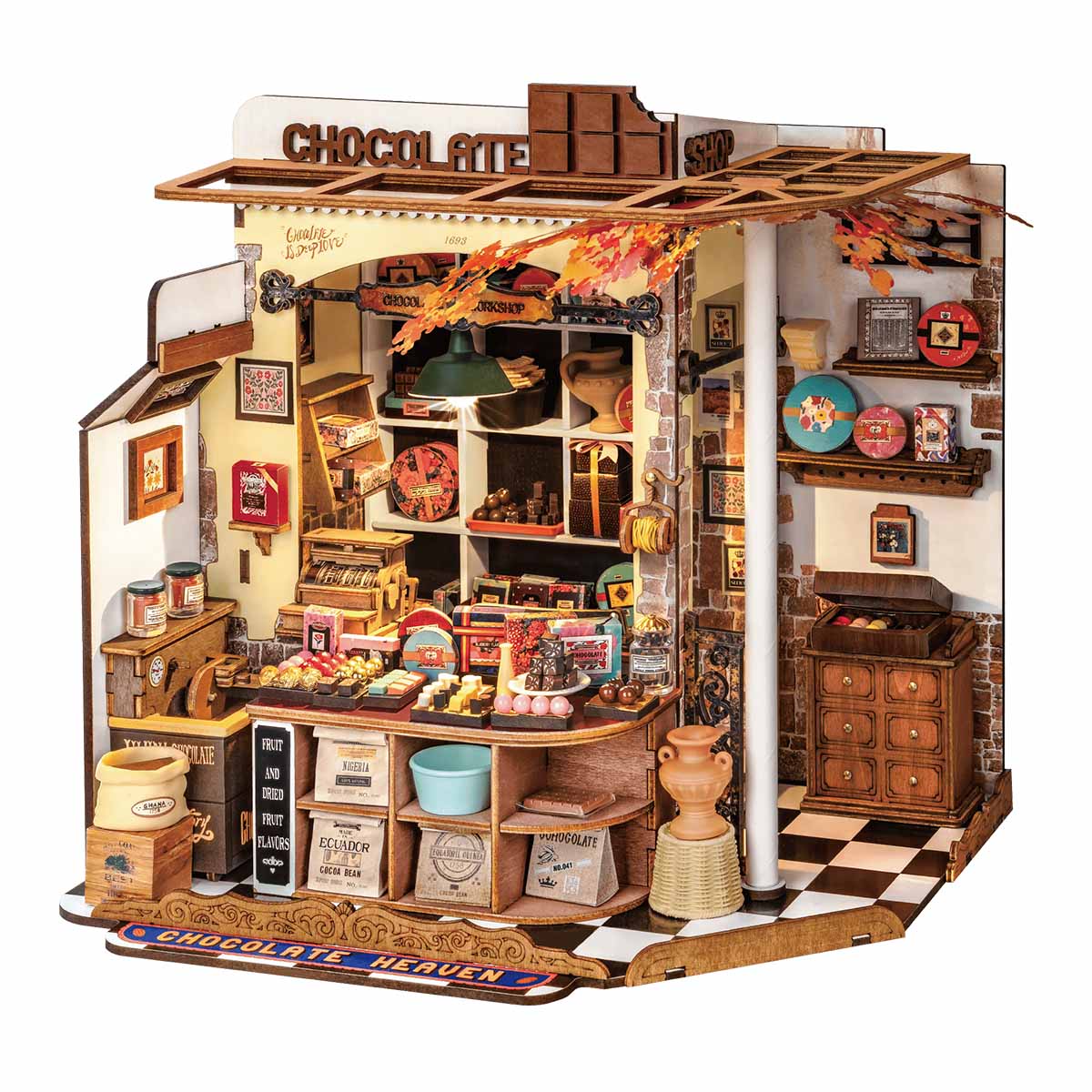 Rolife Henry's Chocolate DIY Miniature House DG174
