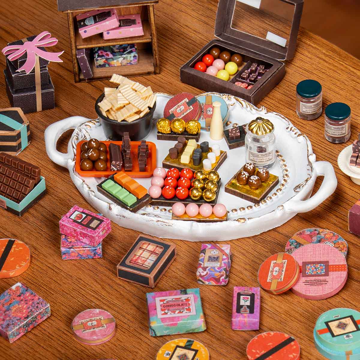 Rolife Henry's Chocolate DIY Miniature House DG174