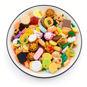 Supermarket snacks and pastries