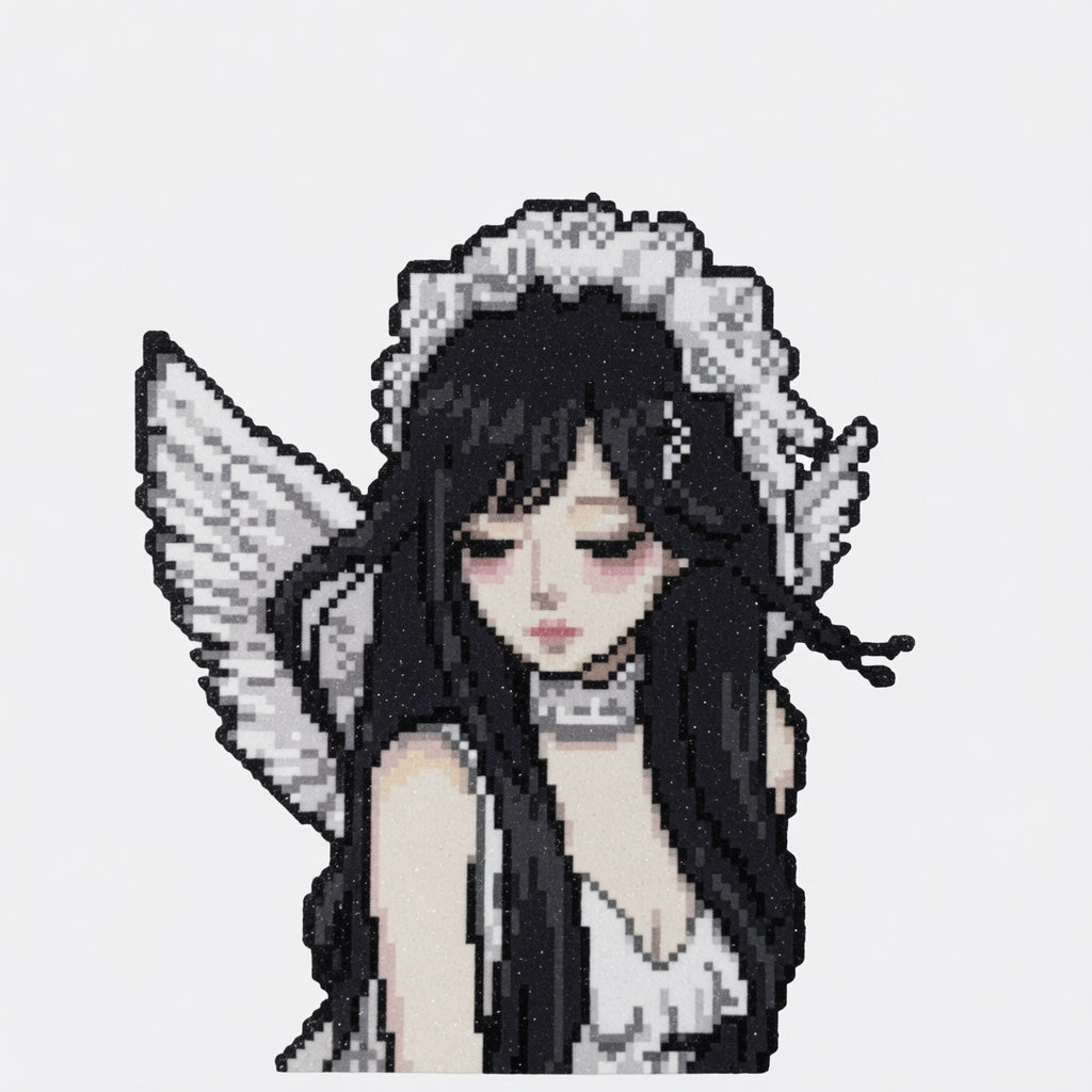 Angel- Handmade Perler beads